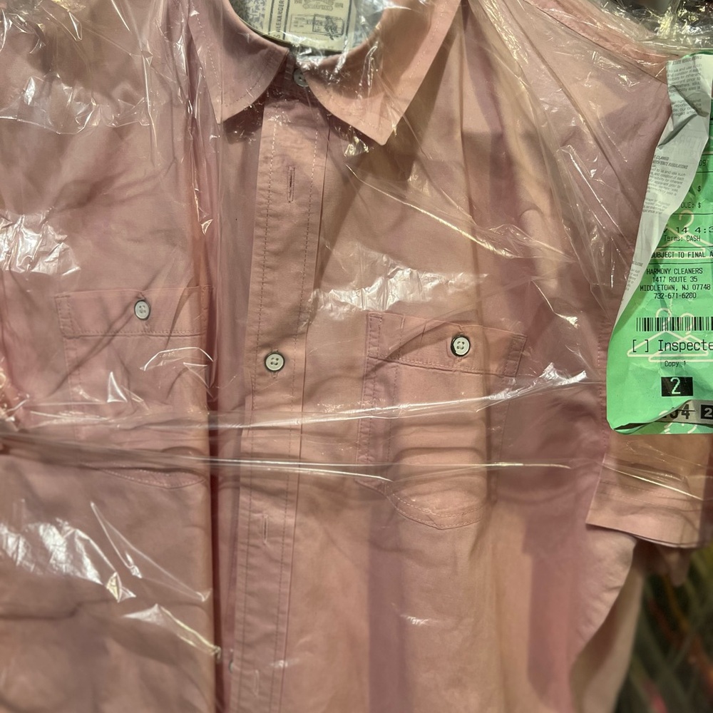 Alexander Julian Pink Button-Down Shirt